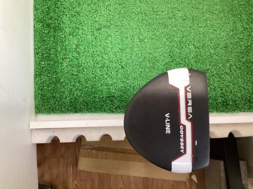 オデッセイ VERSA V-LINE ブラック 33インチ パター PT スチール フレックスその他 メンズ 男性用 右利き 右用 Cランク ゴルフクラブ