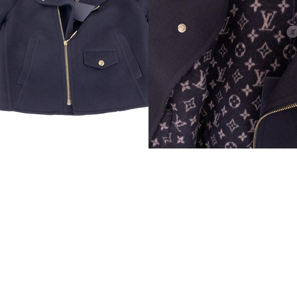 超美品 LOUIS VUITTON ルイヴィトン モノグラム サイズ34 ネイビー 紺 