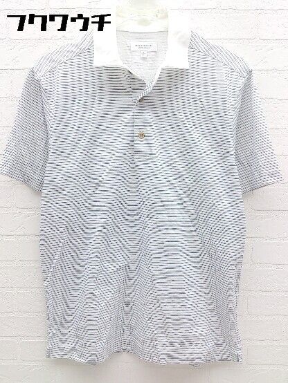 BEAUTYu0026YOUTH ビューティu0026ユース UNITED ARROWS 半袖 ポロシャツ Sサイズ ホワイト ネイビー メンズ  【1002798947757】