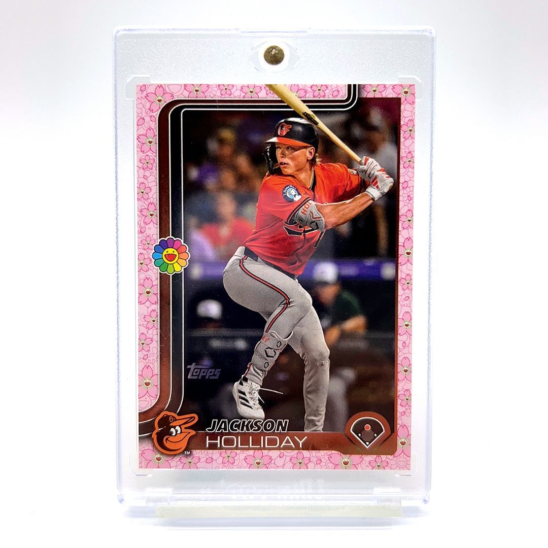 Topps 2025 TOKYO SERIES ジャクソン ホリデイ 村上隆バリエーション 10枚 マグネットホルダー付き