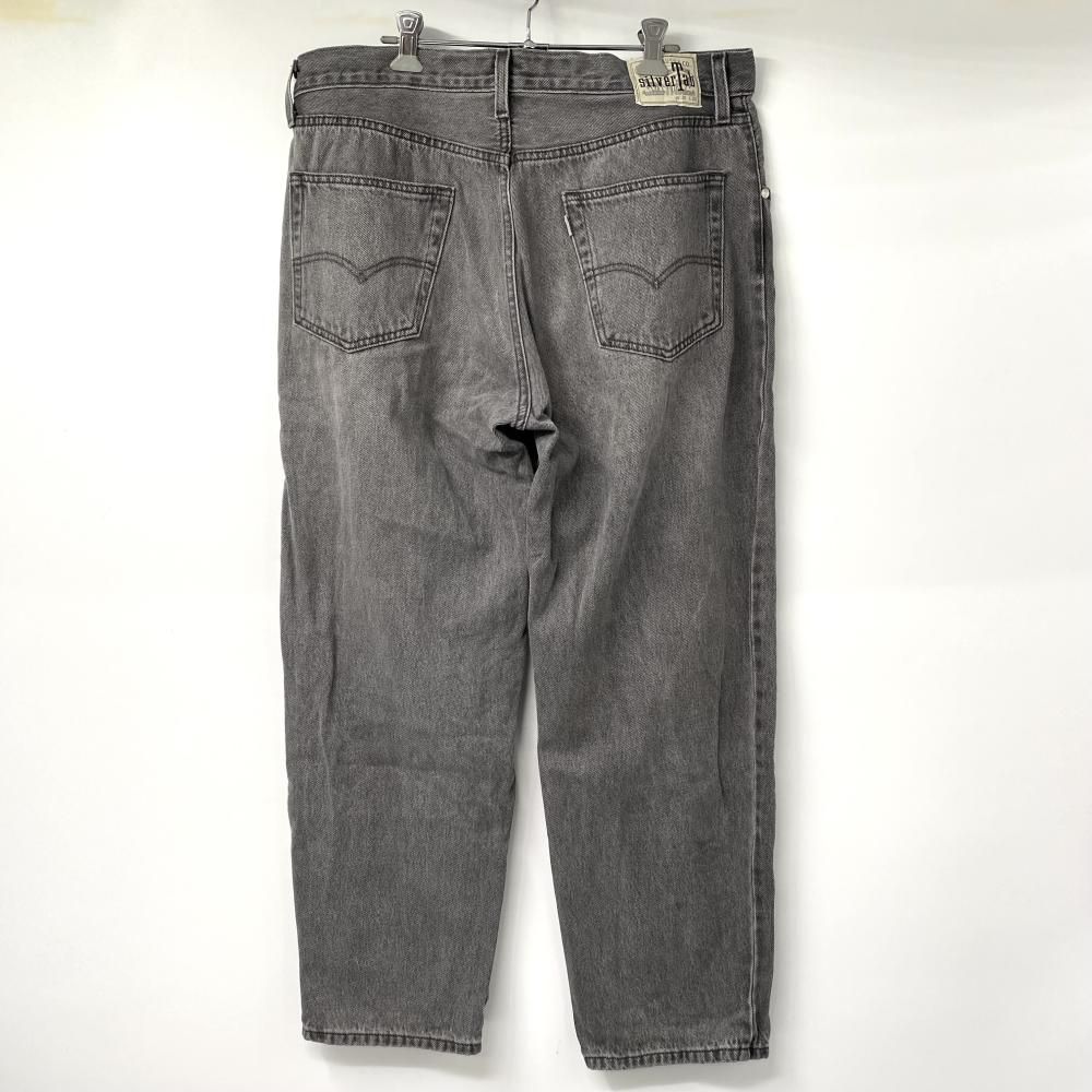LEVI S LOOSE デニムパンツ グレー W 34 L 30 A 3421-0000 シルバータブ リーバイス 17
