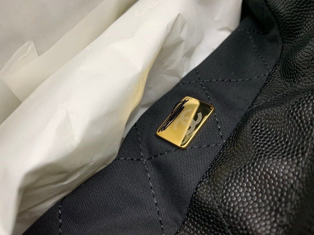 Chanel 23s 22bag mini 巾着チェーンバッグ