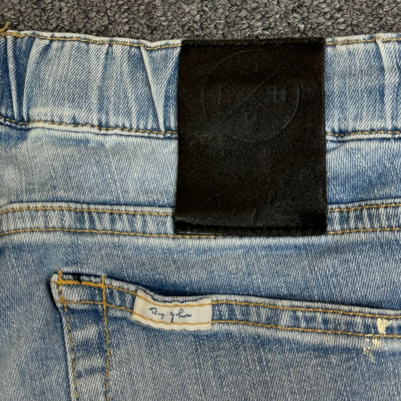 SURT × BIG JOHN TAPERED SLIM JOGGER テーパード スリム ペンキ加工 