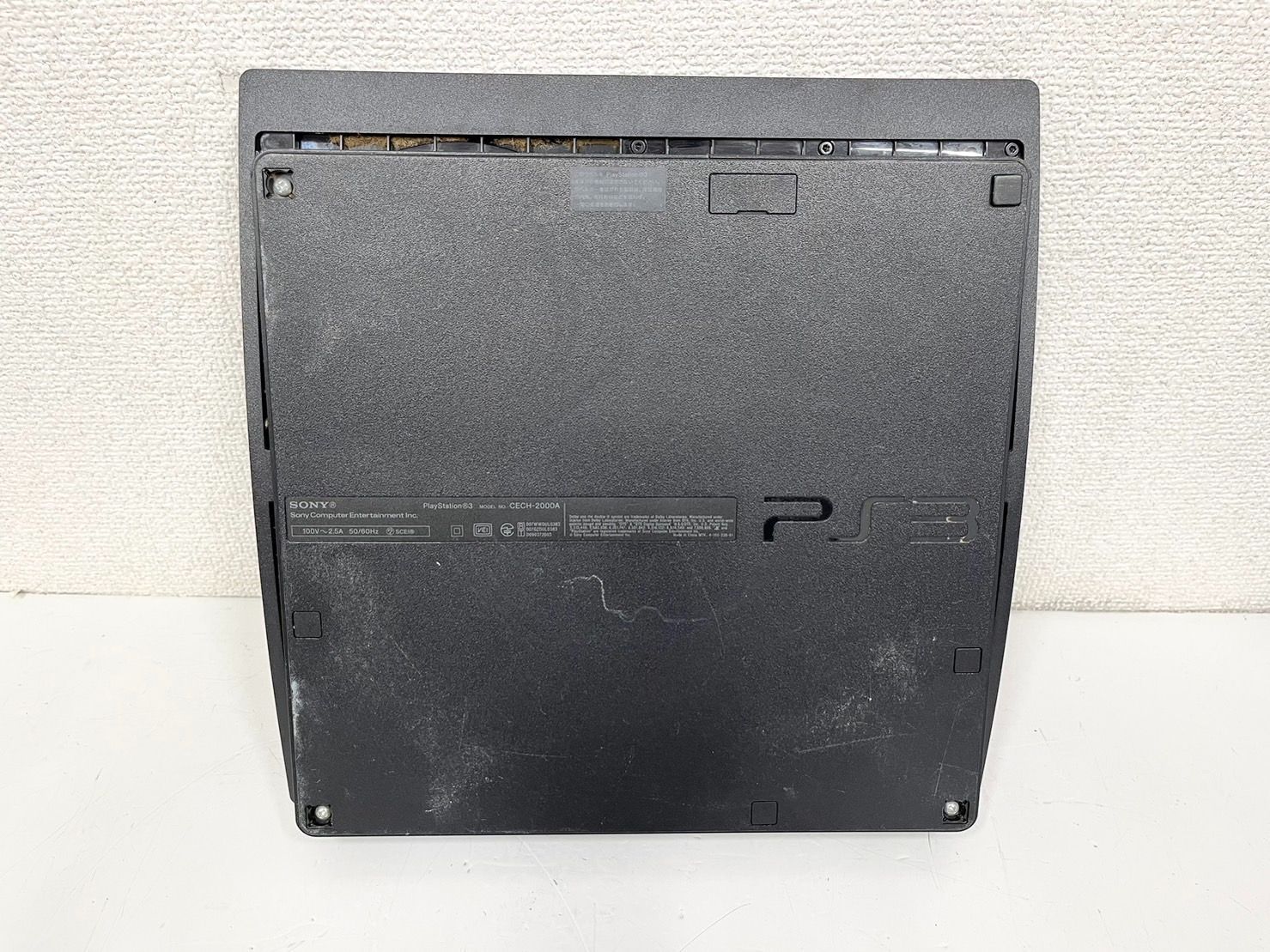H261 SONY Playstation3 CECH-2000A ブラック 本体のみ ジャンク品 