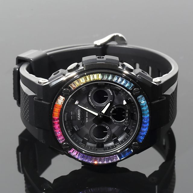 G-SHOCK GST w300 w310 G-Steel カスタム ベゼル カバー RAINBOW