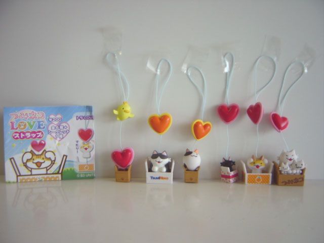 ♯Isi31BT つみネコ LOVE ストラップ 全6種 ♯Isi31BT つみネコ LOVE ストラップ 全6種 - メルカリ