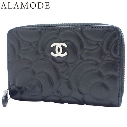 CHANEL(シャネル) カメリア ジップ コインパース 小銭入れ・コイン  