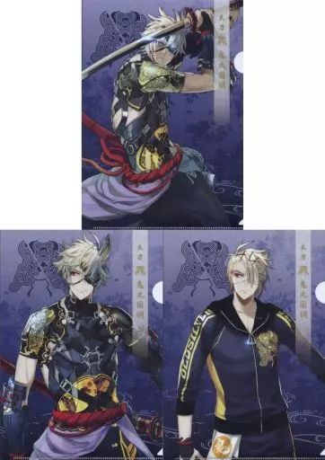 刀剣乱舞 とうらぶ 鬼丸国綱 クリアファイル 軽装 刀剣乱舞 とうらぶ 鬼丸国綱 クリアファイル 内番 - メルカリ