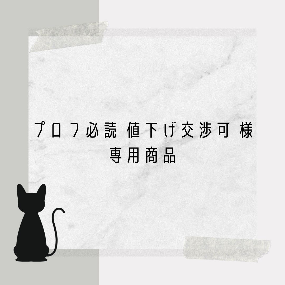 プロフ必読 値下げ交渉可 様専用 - メルカリ