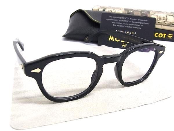 □極美品□ MOSCOT モスコット レムトッシュ JPN LTD Ⅱ 度入り メガネ