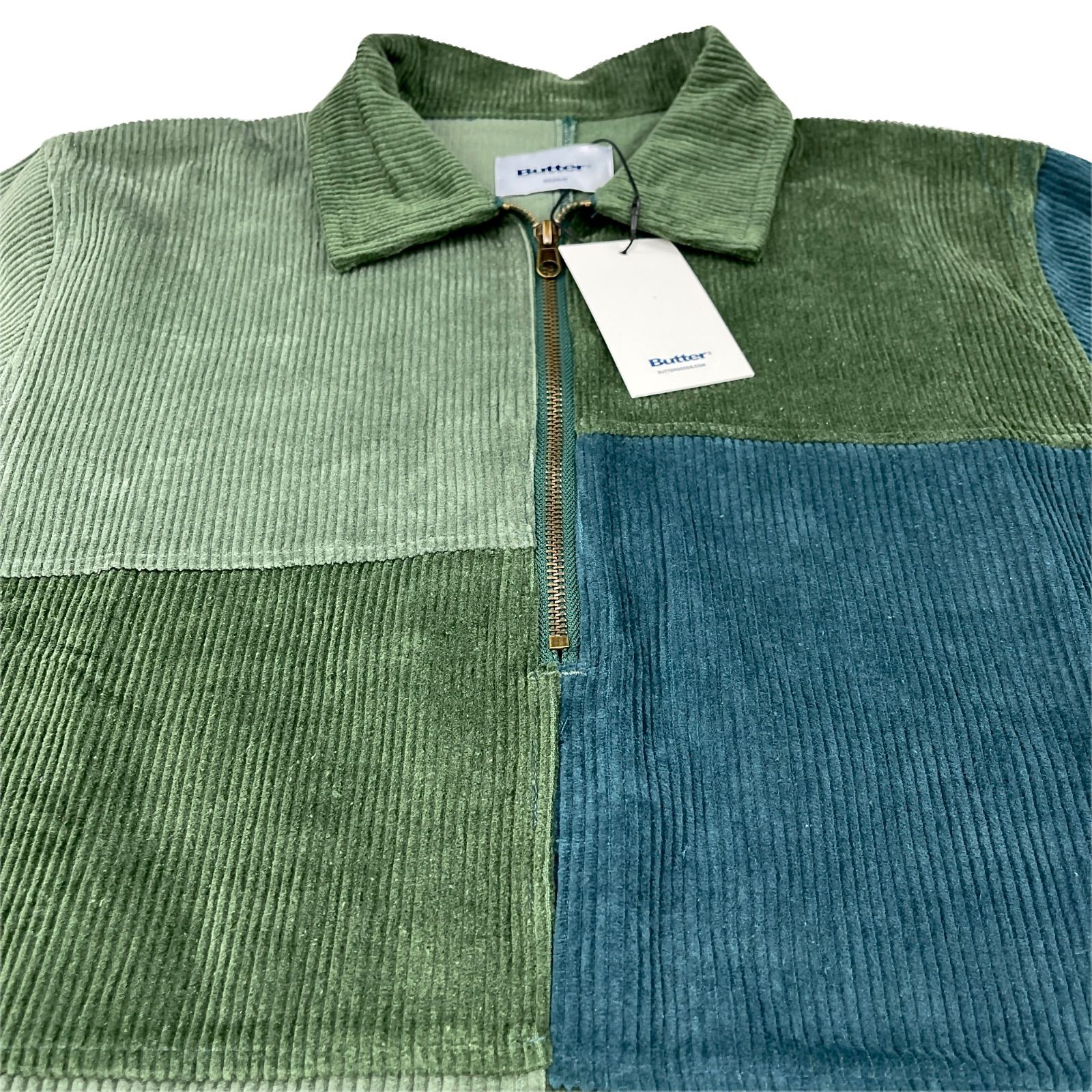 Butter Goods バターグッズ アシンメトリー クレイジー パッチワーク 