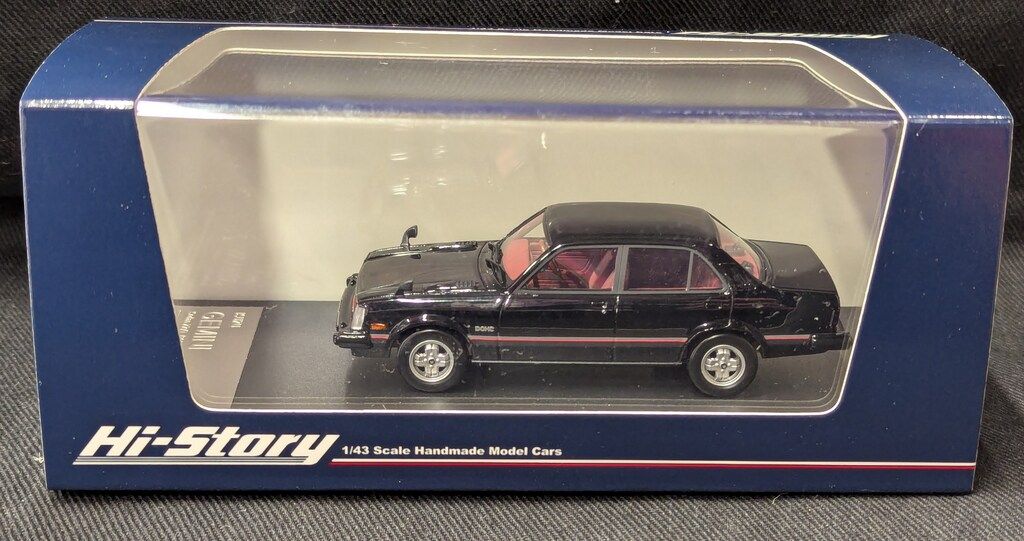 インターアライド 1/43 Hi Story ISUZU GEMINI Sedan ZZ/T (1981