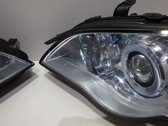 レガシィ ヘッドライト左右 HID BP BL 後期 100-20952 4L ブルー コーティング 250920073