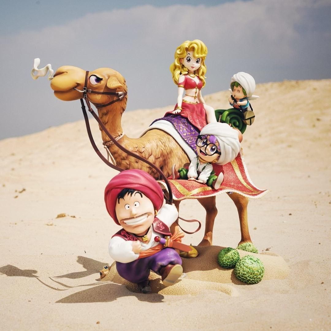 Dr.スランプ アラレちゃん 則巻ガジラ 博士 ガレージキット フィギュア Dr.スランプ アラレちゃん 則巻ガジラ 博士 ガレージキット