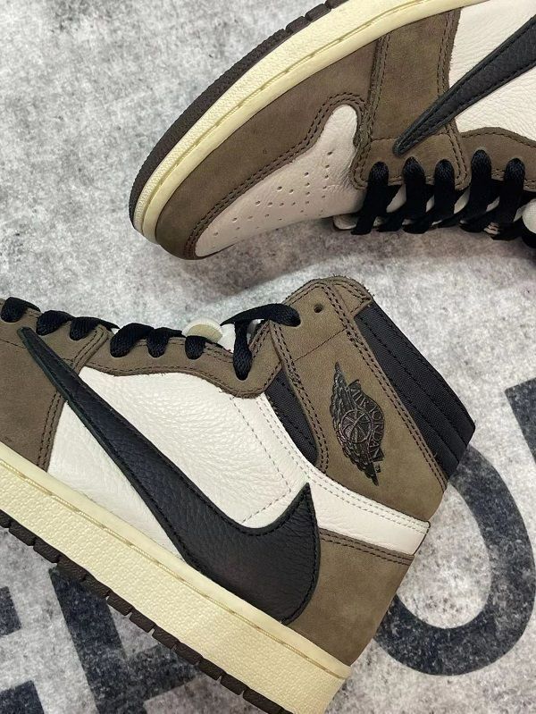 Travis Scott × Nike Air Jordan 1 High#0 - メルカリ