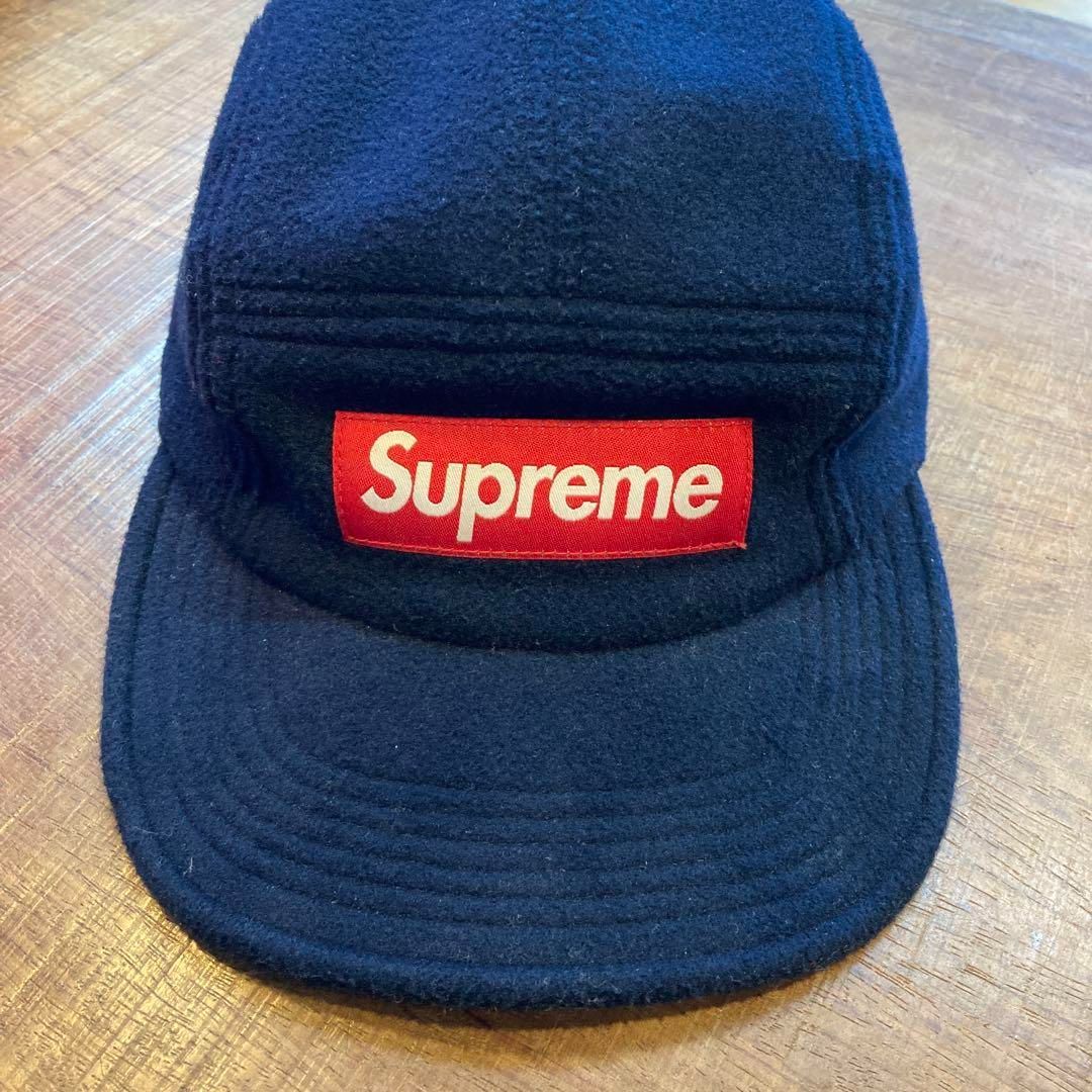 74 Supreme Fleece pullcord camp cap