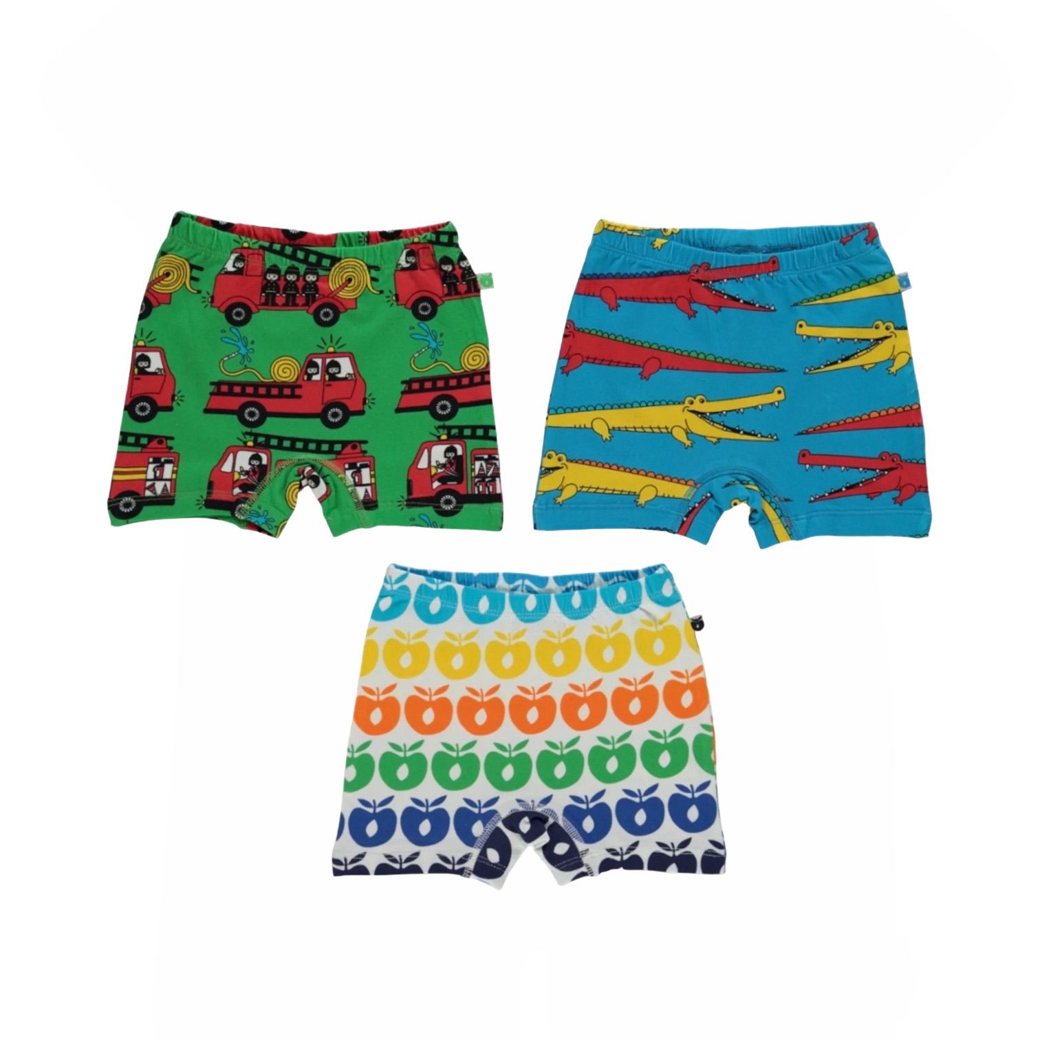Småfolk 3 Pack Underbukser med forskelige Print