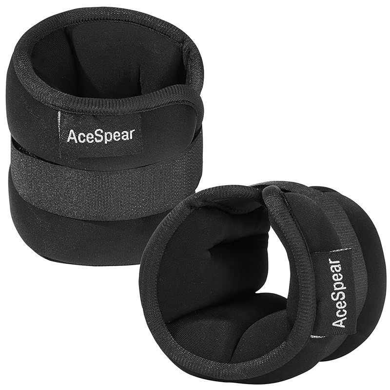 AceSpear アンクルウェイト リスト アンクル ウェイト 筋トレ おもり 足首 手首 0.5Kg 1Kg 1.5Kg 2Kg 2個 重り パワーリスト 砂袋 トレーニング ハンド ウエイト あんくるうぇいと ウォーキング ランニング トレーニング