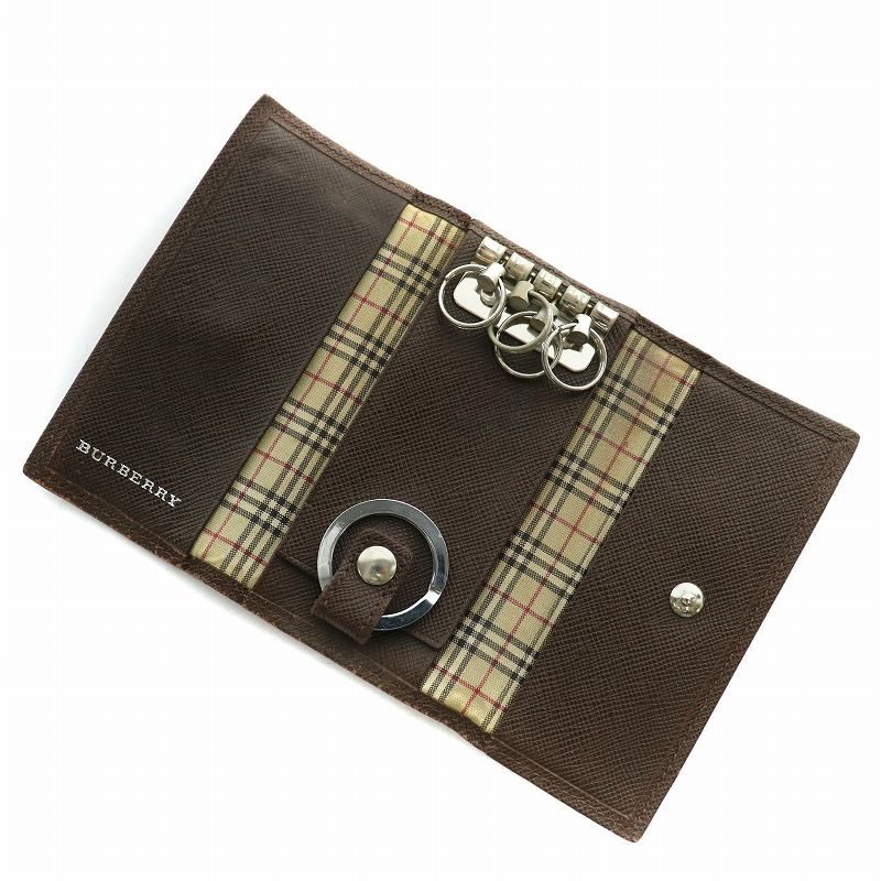 BURBERRY バーバリー キーケース 4連キーケース レディース
