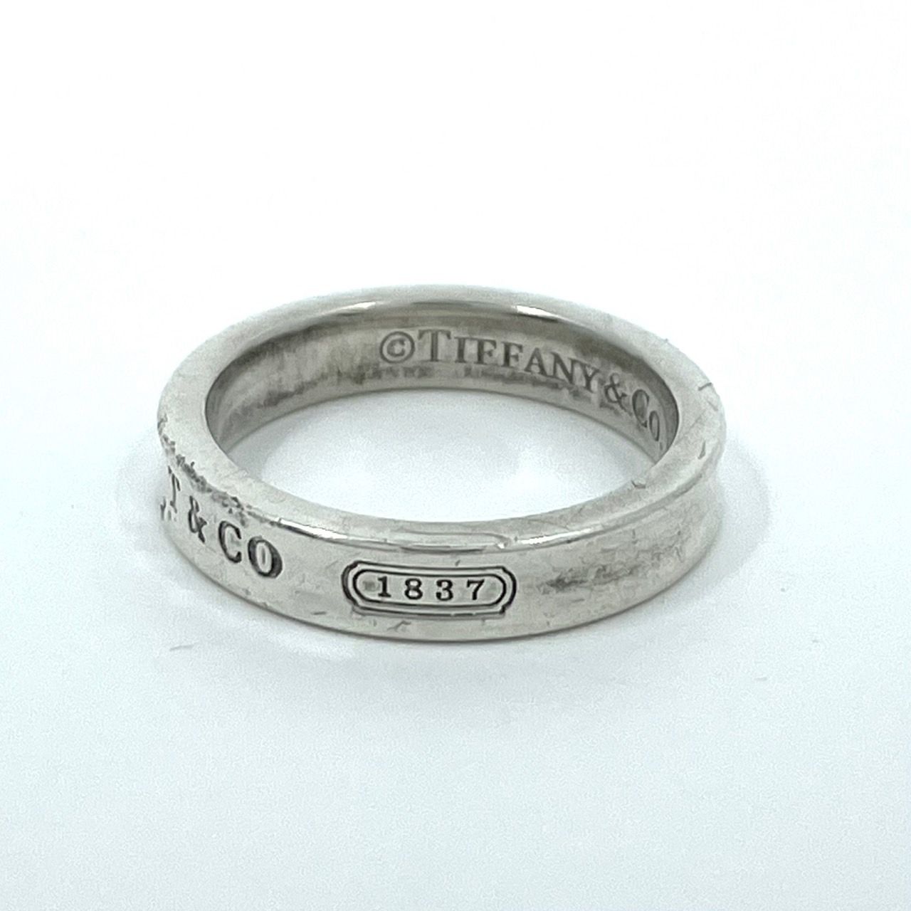 Tiffany&co. 1837 ティファニー リング 13号 13号 7mm 1837 ナロー