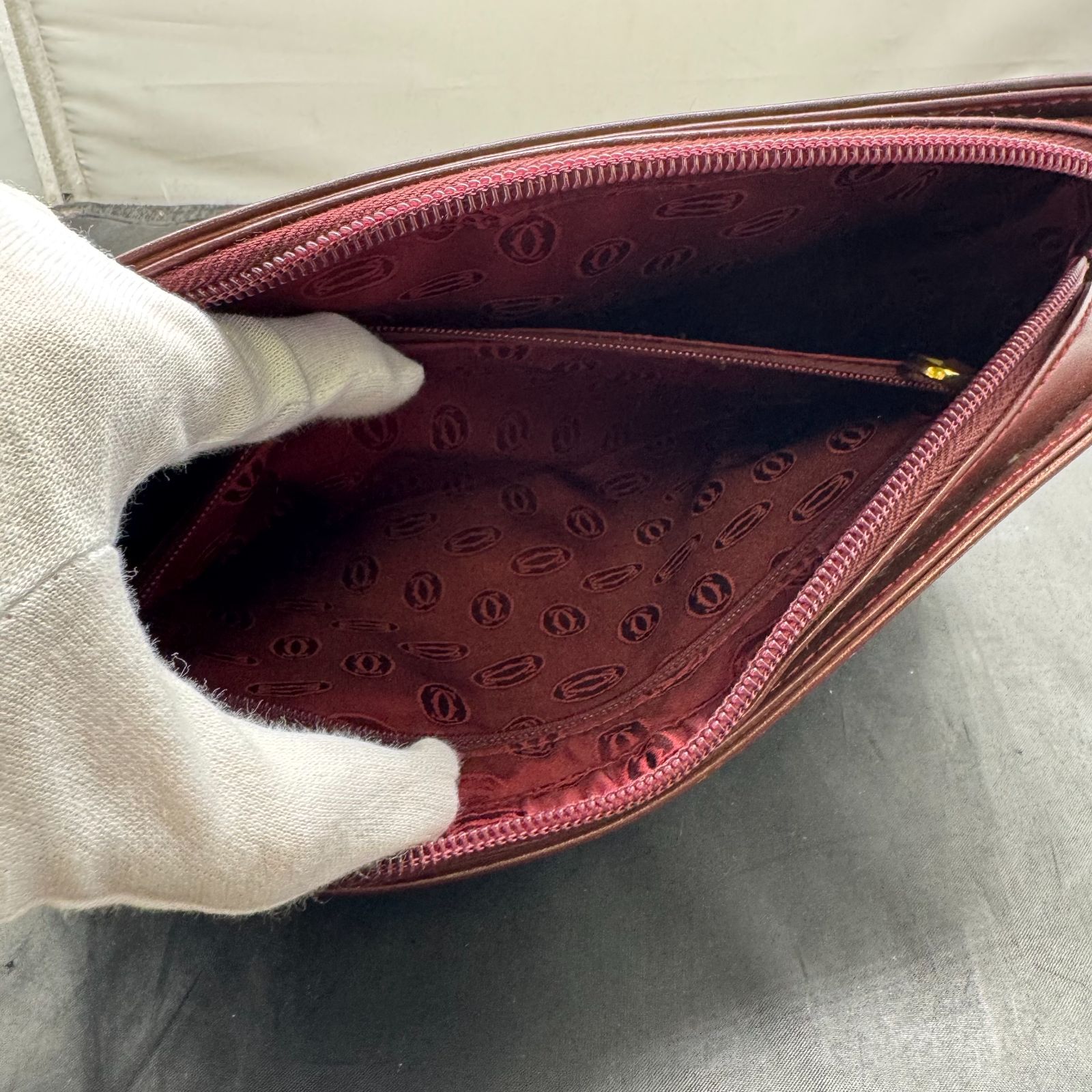 カルティエ マストライン セカンドバッグ B25091546 DECORATOM_COM_BR