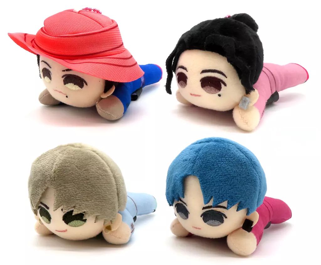 中古】ぬいぐるみマスコット・ぬいぐるみバッジ 全4種セット ひと