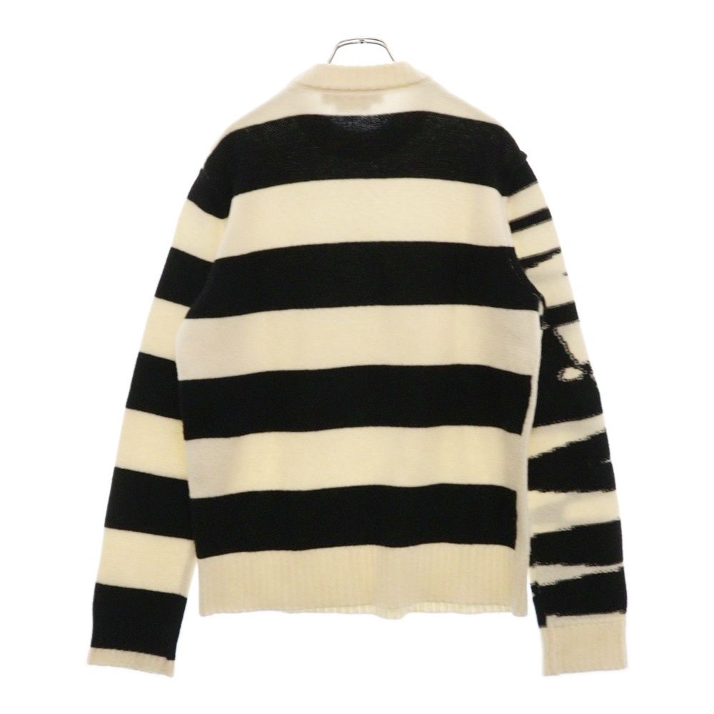 MARNI (マルニ) 21AW ボーダー柄 クルーネック ニットセーター 