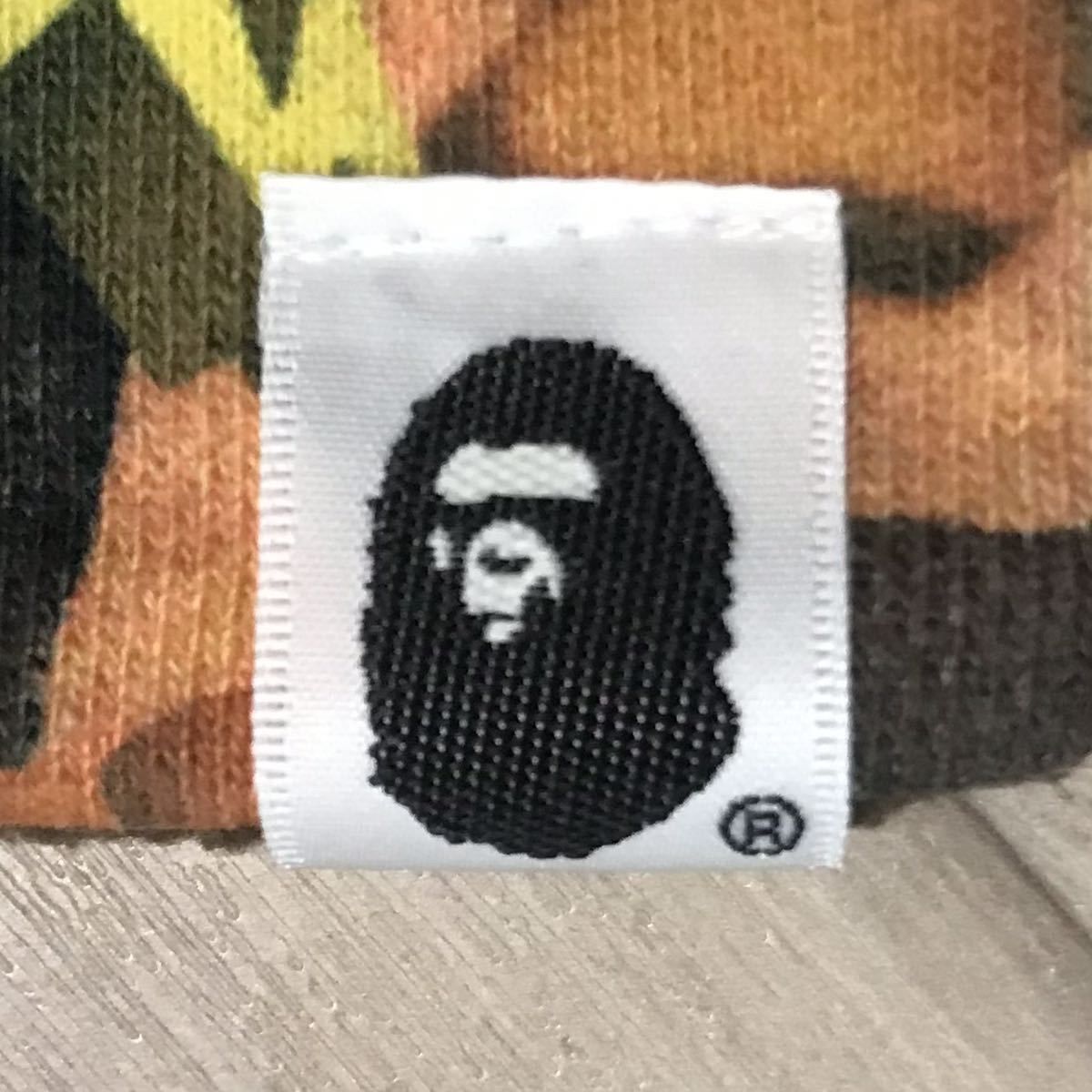 青山限定 BAPE camo スウェット マフラー ベイプ ape エイプ 迷彩