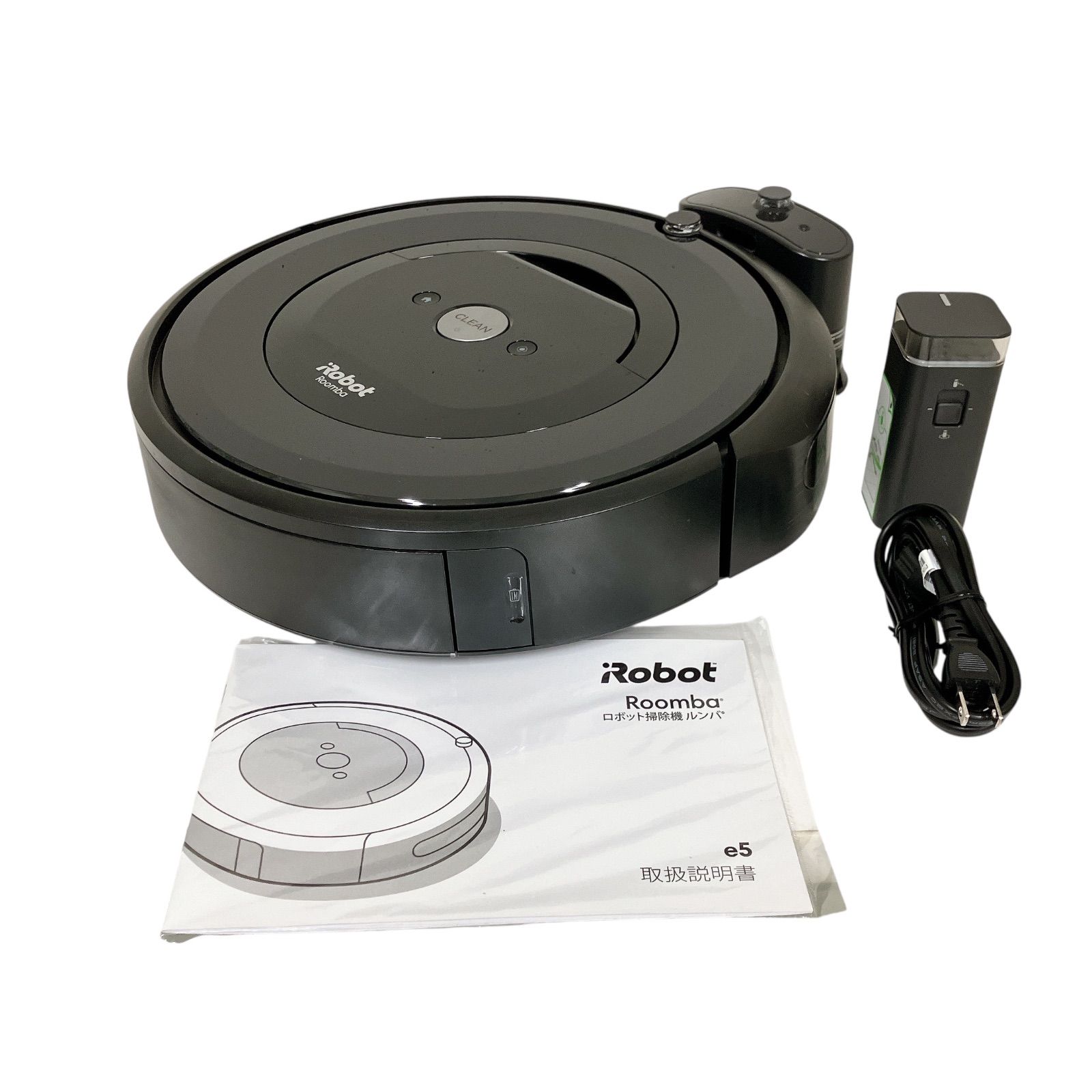 ジャンク品　iRobot Roomba e5 ロボット掃除機本体 ブラック ジャンク】Roomba e5 ルンバ e5 ロボット掃除機 Wi-Fi対応