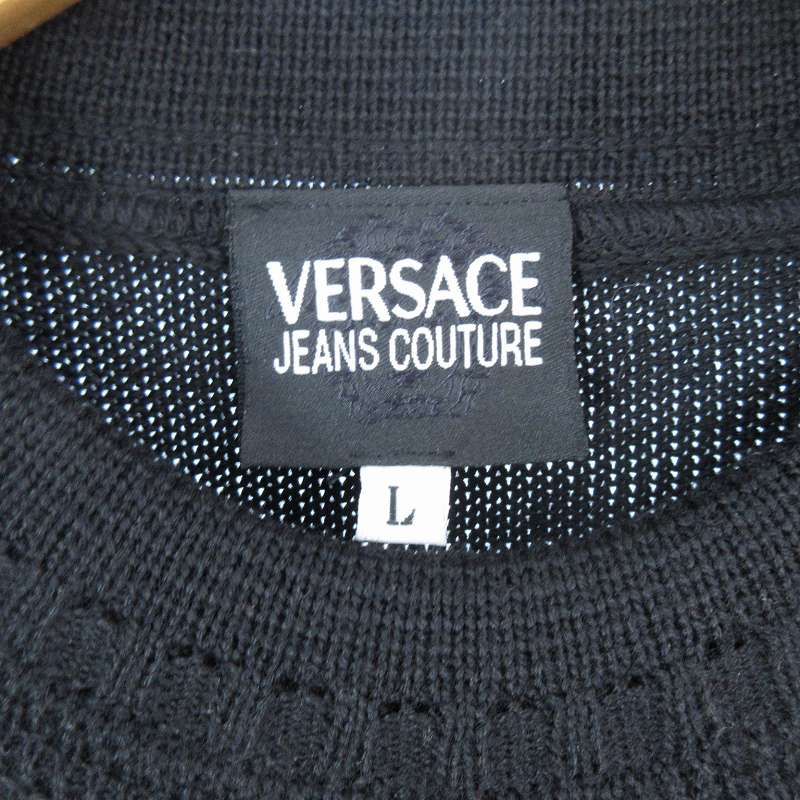 VERSACE JEANS COUTURE ニットセーター VERSACE JEANS COUTURE (ヴェルサーチェ ジーンズ クチュール