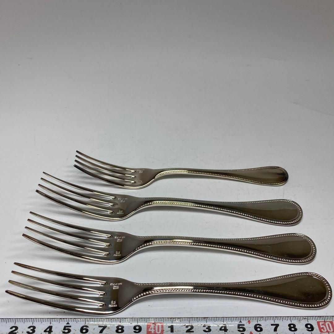 クリストフル パール フォーク4本 243g 東H5-1107