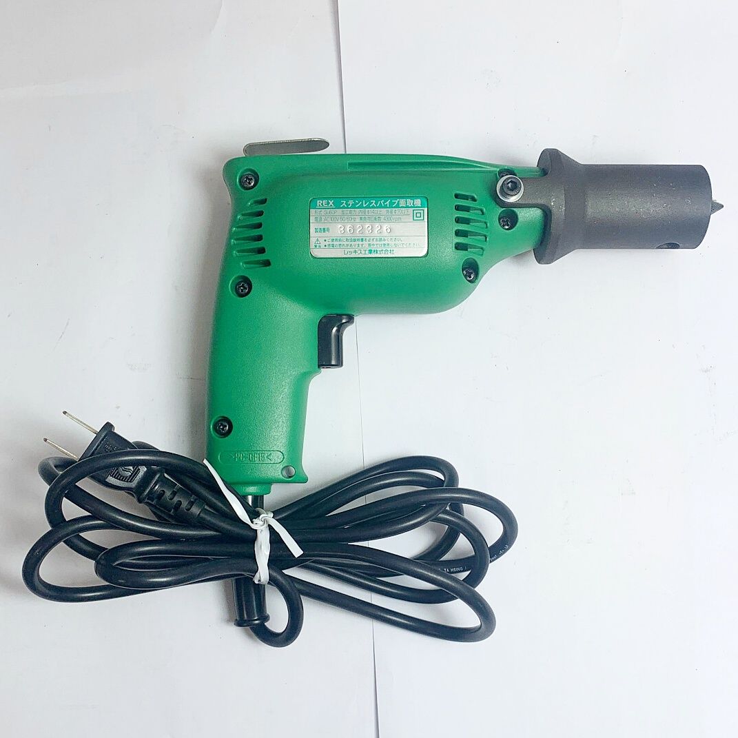 REX 382100 ステンレスパイプ面取機 SU60P｜DIY・工具