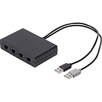 【中古】CYBER ・ GCコントローラー変換アダプター ( SWITCH 用) ブラック - Switch mxn26g8