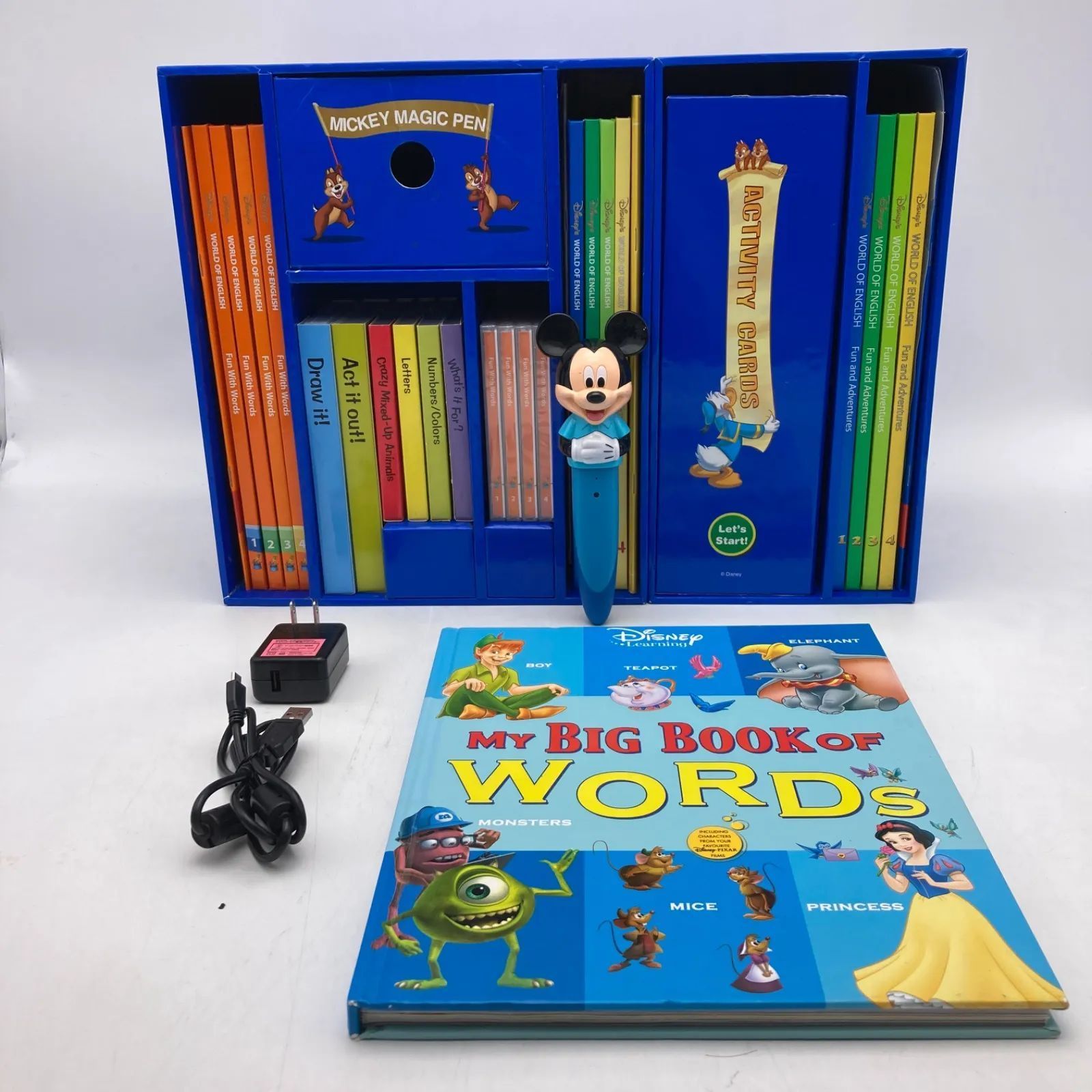ミッキーマジックペンセット＆アドベンチャー ディズニー英語システム 1000123