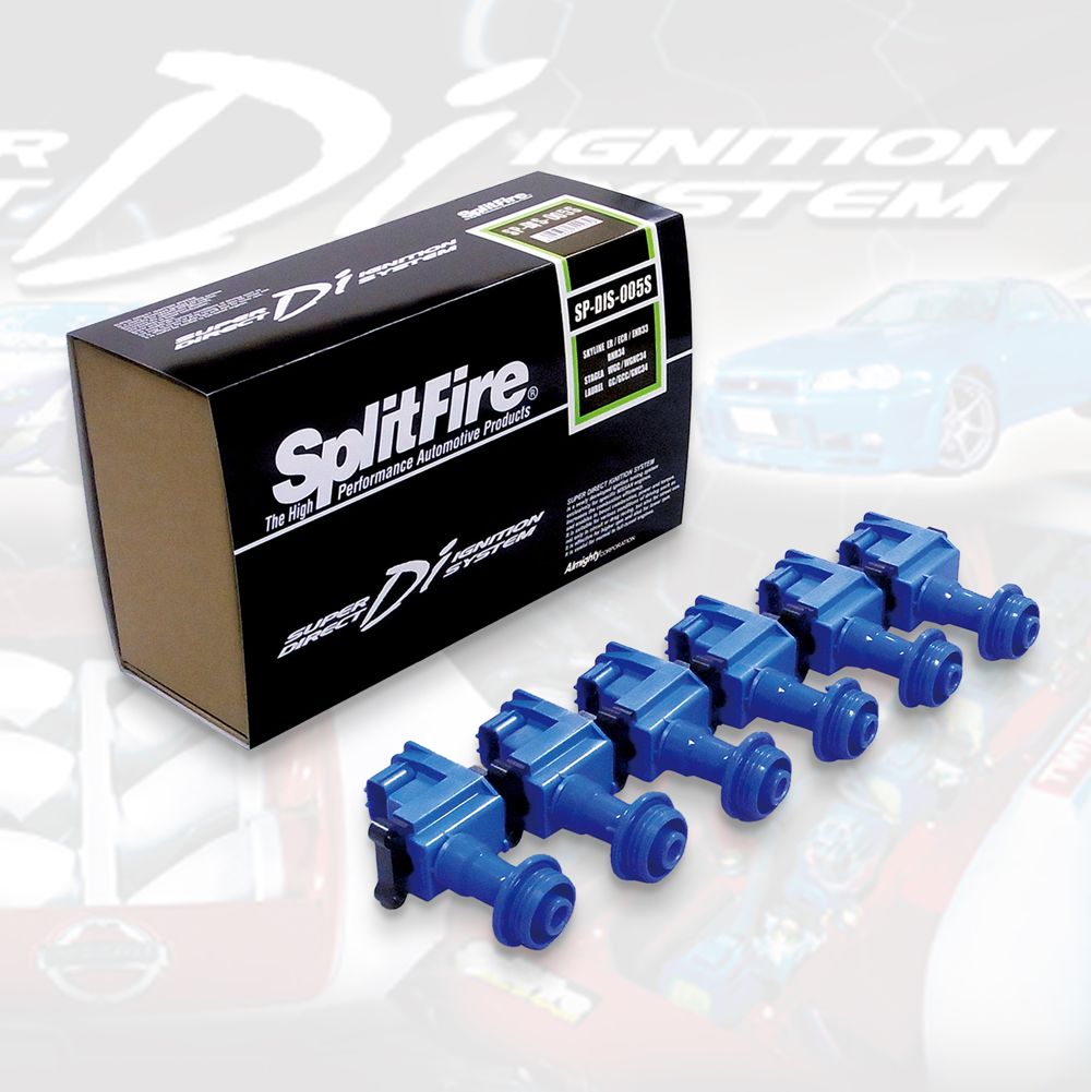 スプリットファイアコイル RB20 RB25 RB26 楽天市場】SplitFire スプリットファイア SP-DIS-005 日産 RBエンジン