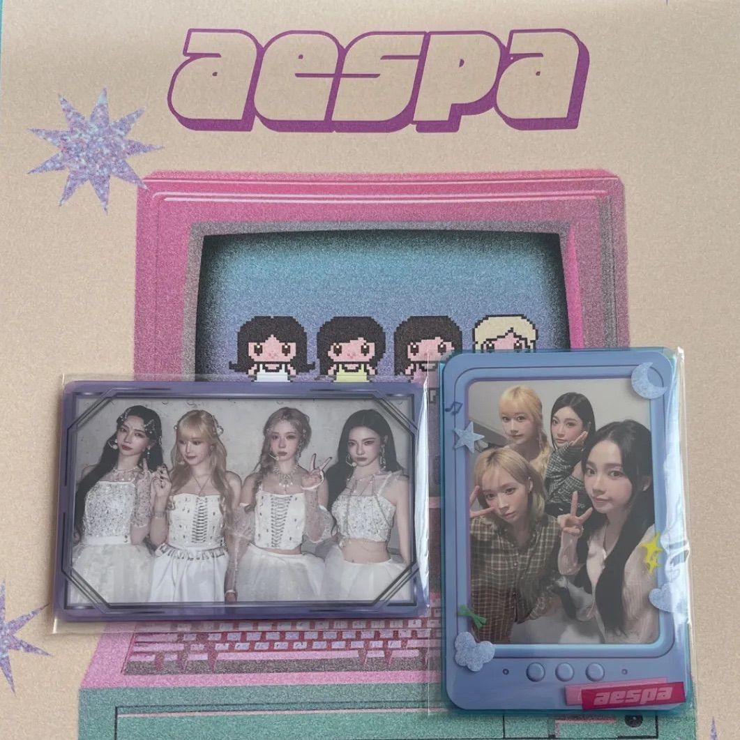 aespa ファンクラブ MYJ トレカ 入会キャンペーン特典 会報誌