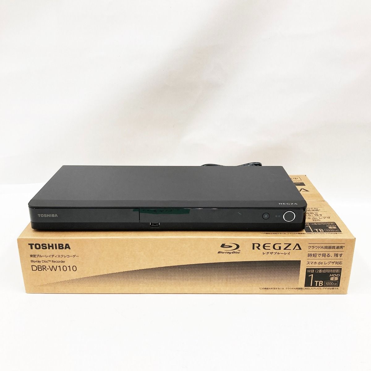 16,450円未使用品 TOSHIBA BDレコーダー DBR-W1010