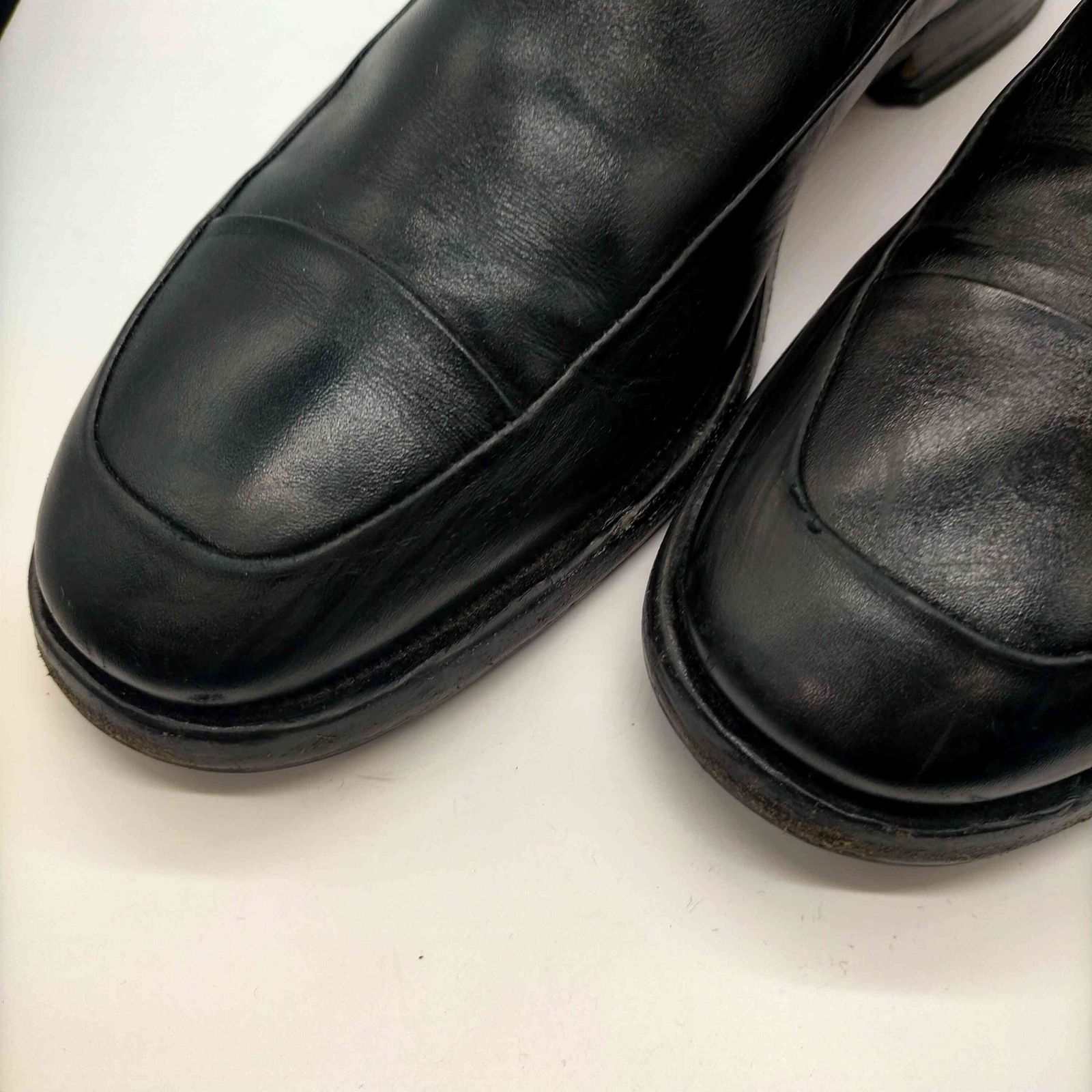 サルヴァトーレフェラガモ Salvatore Ferragamo イタリア製 パンチング ガンチーニ レザー サイドゴア ブーツ メンズ 8 EE