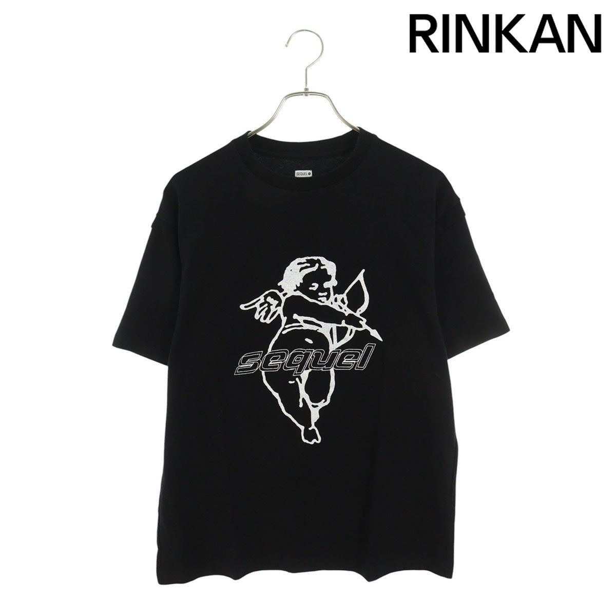 シークエル  24SS  SQ-24SS-ST-02 キューピットプリントTシャツ メンズ M