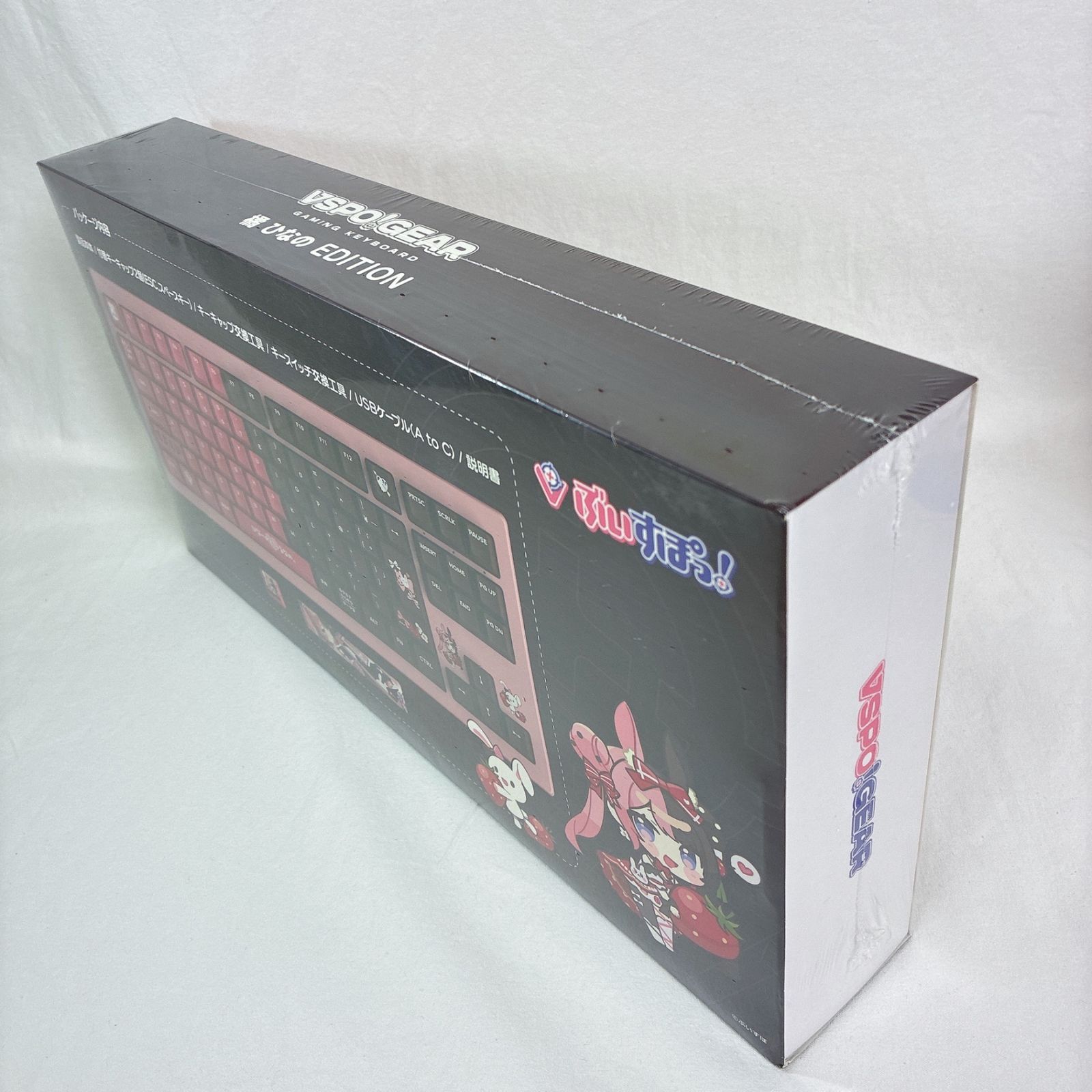 ぶいすぽ VSPO! GEAR ゲーミングキーボード 橘ひなのEdition VSPO