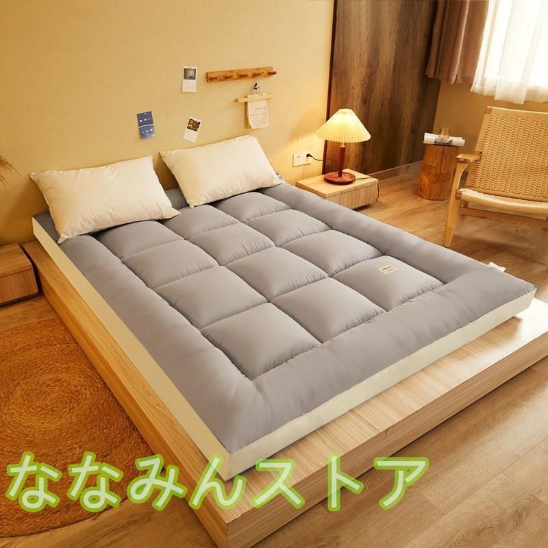 敷布団 マットレス 敷きパッド シングル 敷きふとん ダブル ふわふ わ 寝具 ベッド お昼寝 車中泊 ごろ寝クッション 軽量 折りたたみ しき布団 マット dVGr284