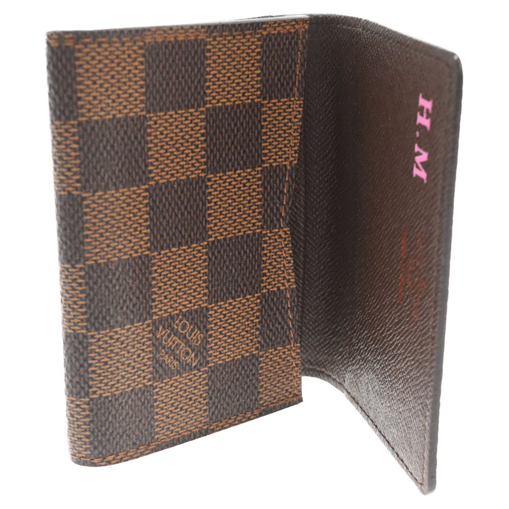 ルイヴィトン　ダミエ　名刺入れ　ブラウン ルイヴィトン ダミエ 名刺入れ ブラウン LOUIS VUITTON (ルイ