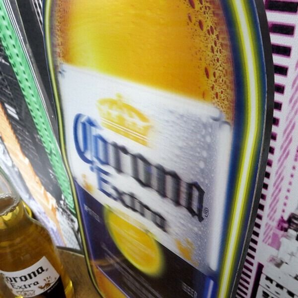 レンチキュラー サイン CORONA EXTRA BOTTLE コロナビール