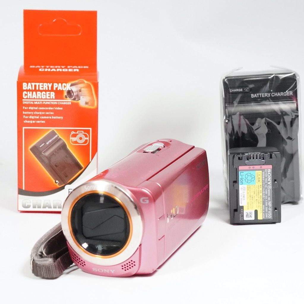SONY HDR-CX270V サクラピンク デジタルビデオカメラ ハンディカム Amazon | SONY HDビデオカメラ Handycam CX270V サクラピンク HDR