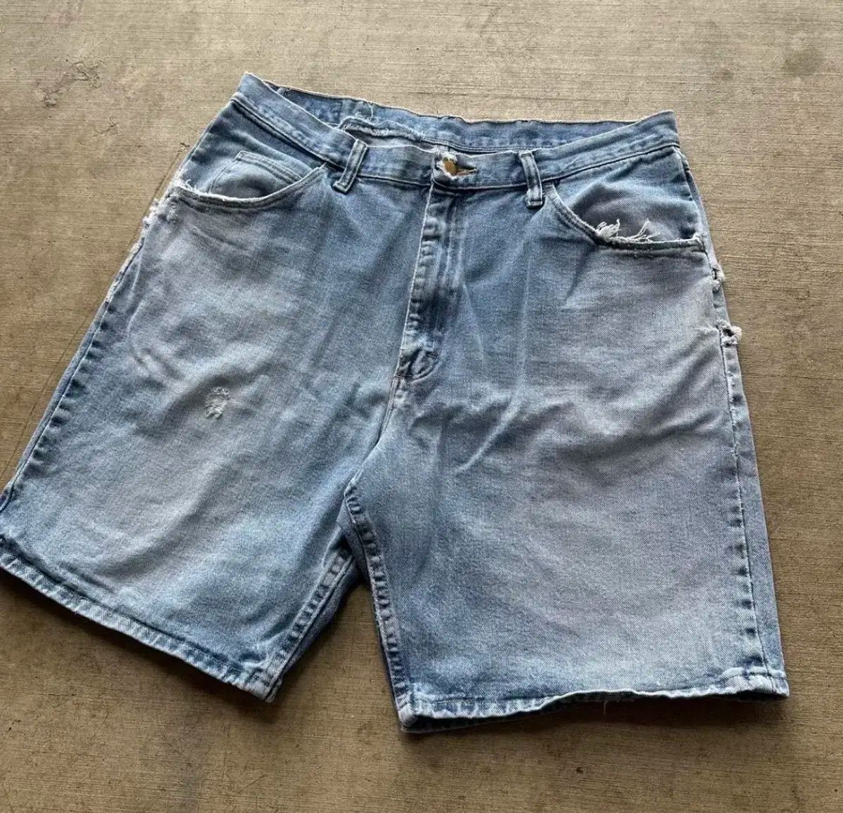 90s ヴィンテージ wrangler デニムハーフパンツ