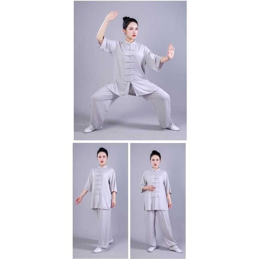 太極拳、カンフーウェア上下。着物リメイク