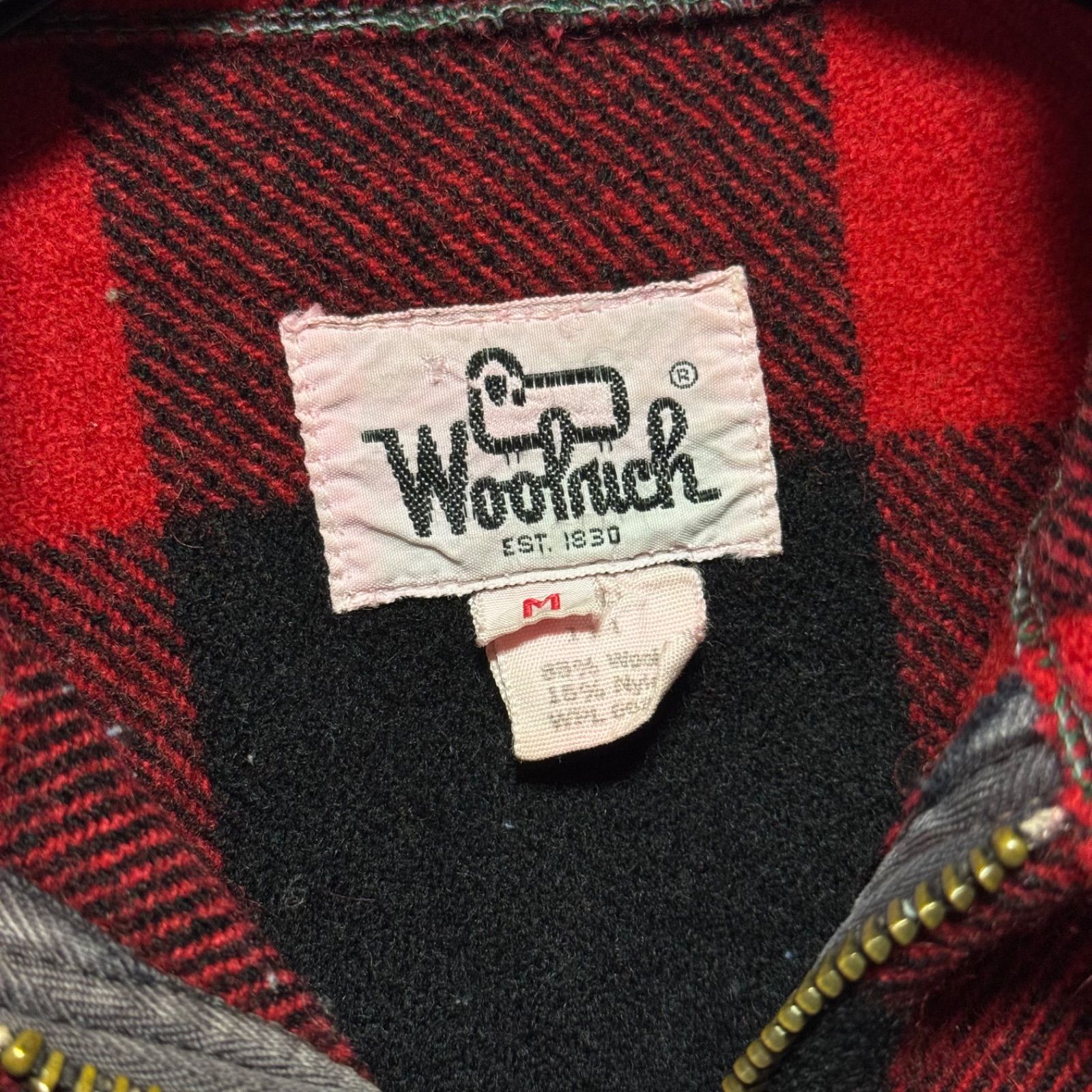 トレンド【woolrich ウールリッチ】70's 白タグ/VINTAGE マッキーノ