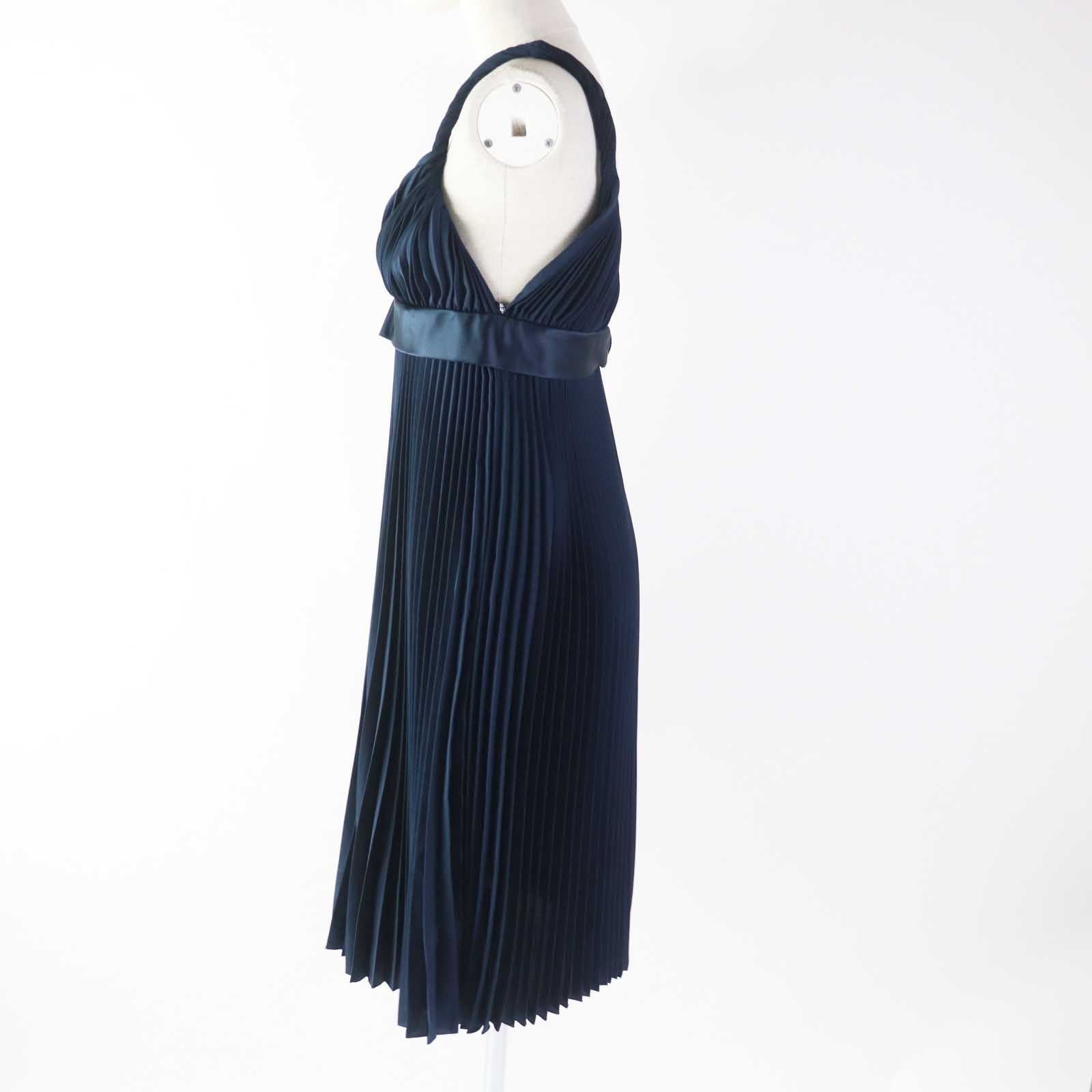 未使用品◎BURBERRY バーバリー 8038788 シルク使い プリーツ キャミ 