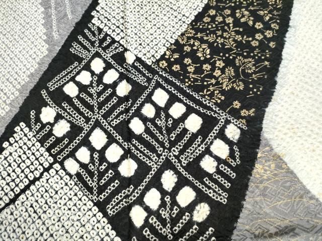 平和屋着物○訪問着 総絞り 吉祥草花文 正絹 逸品 CAAS7441yc - メルカリ