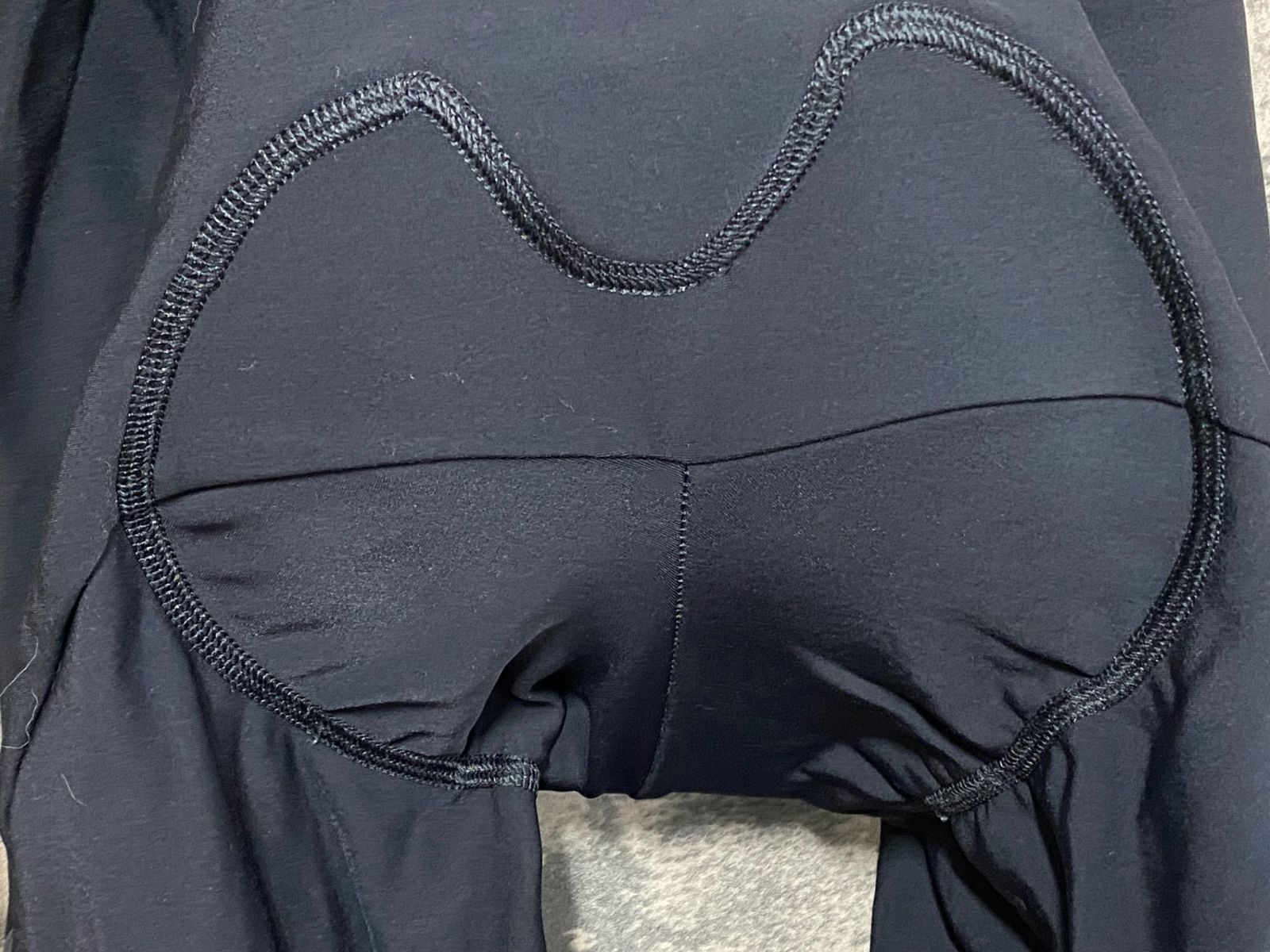 IZ058 カステリ CASTELLI ビブタイツ 黒 L 裏起毛 NANO FLEX ※起毛スレ